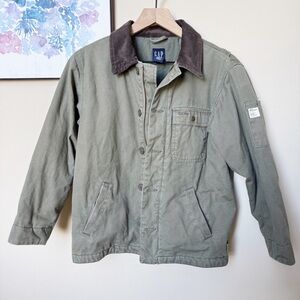 GAP Vintage Boys Canvas Chore Jacket Size L